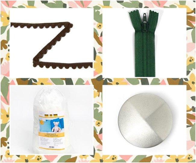 materiales para hacer un puf de exterior