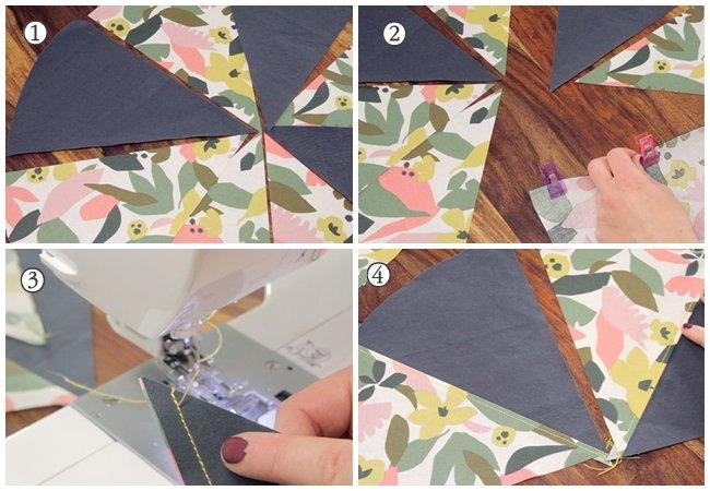 Decoración de jardín paso a paso: inicio del proyecto de costura