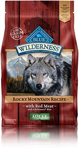 Blue Buffalo Wilderness - Grano libre para adulto, color rojo