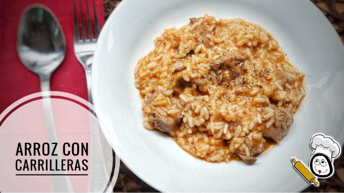 Como hacer la receta de arroz con carrillada en Thermomix