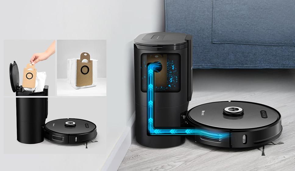 Proscenic M8 Pro - Estación de vaciado automático