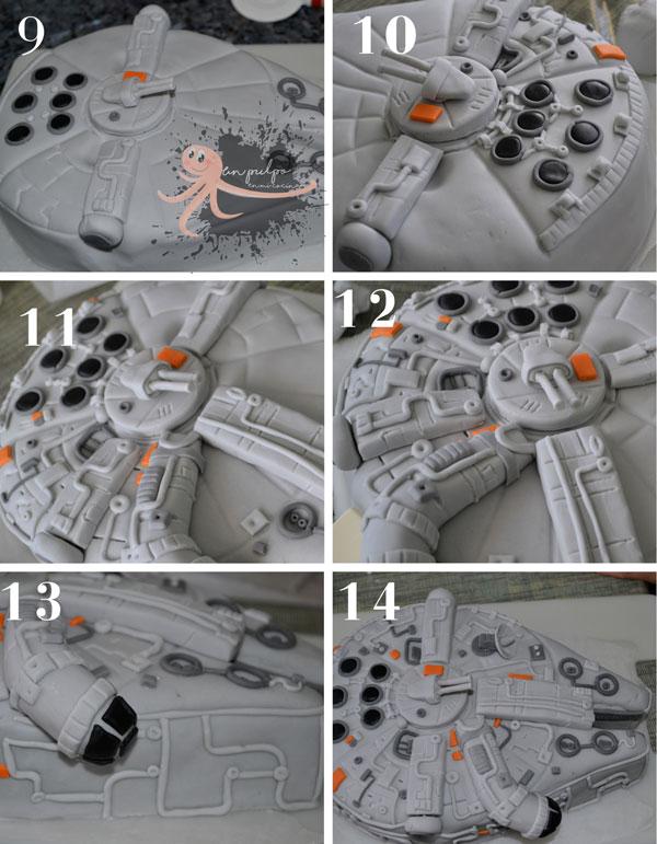 Tarta Halcón Milenario