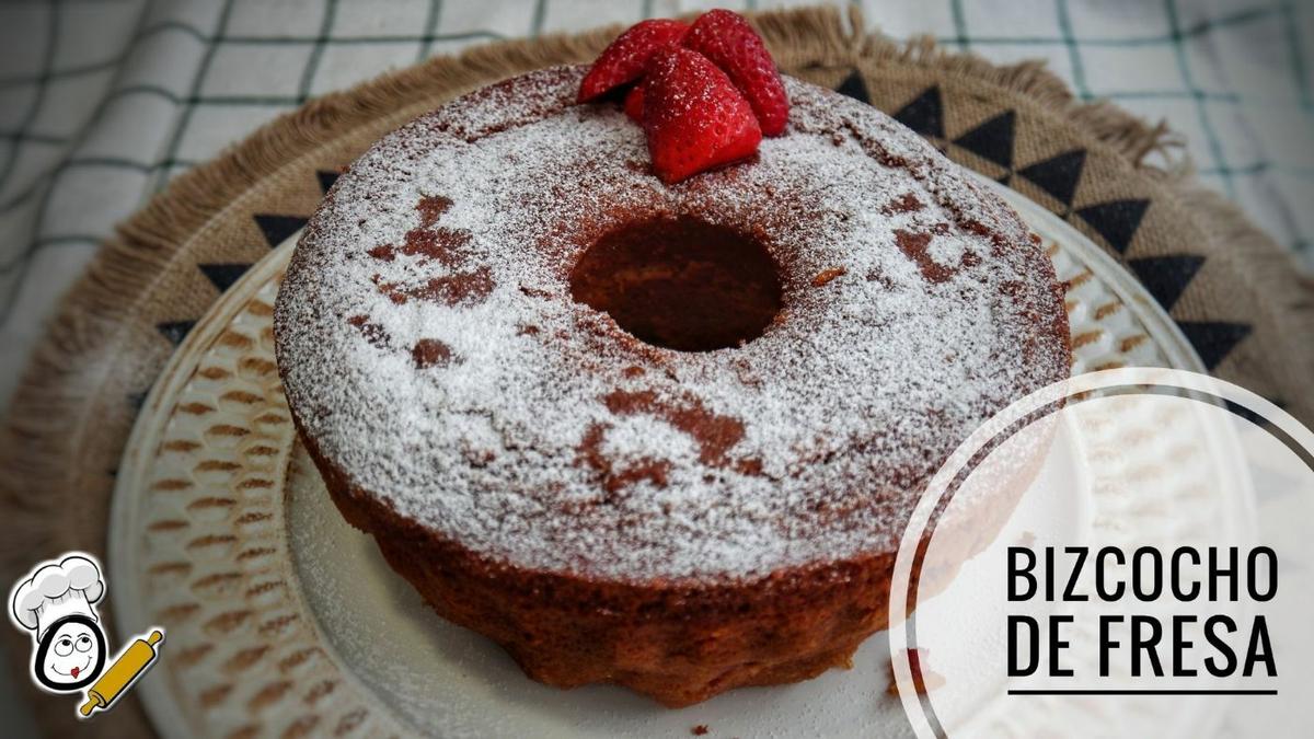 Hacer la receta de bizcocho de fresa con Thermomix