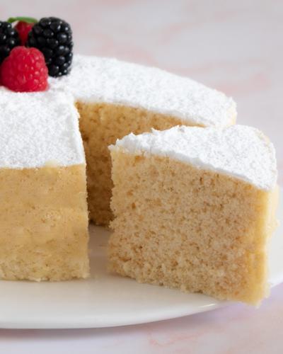 Bizcocho en microondas