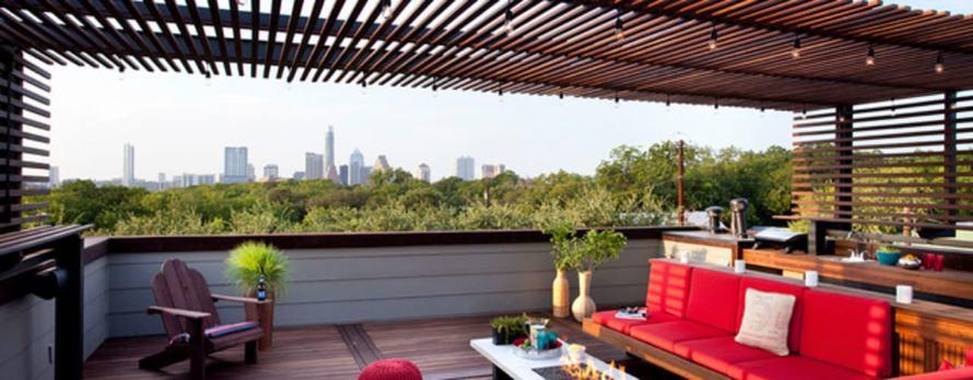 como decorar una azotea