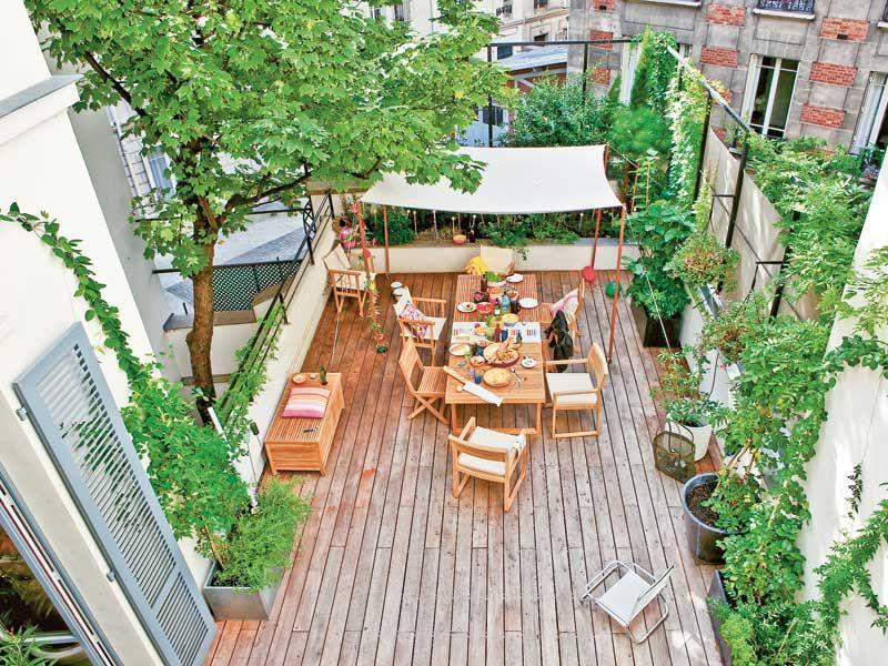 terraza 30 metros cuadrados