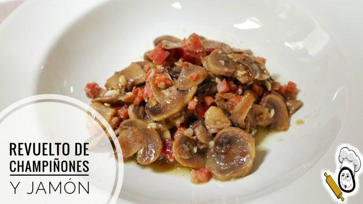 Revuelto de champiñones con Jamón en Mambo