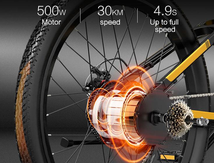 BEZIOR X500Pro - Motor y velocidad