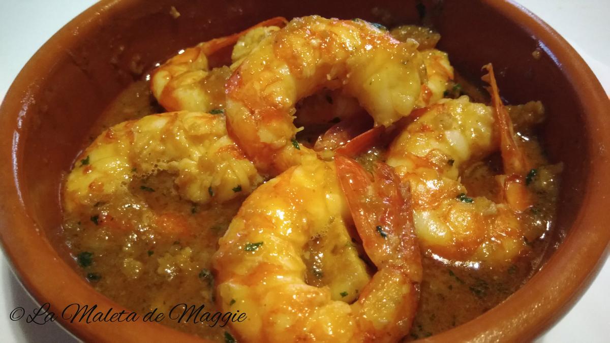 gambas al ajo y pimienta