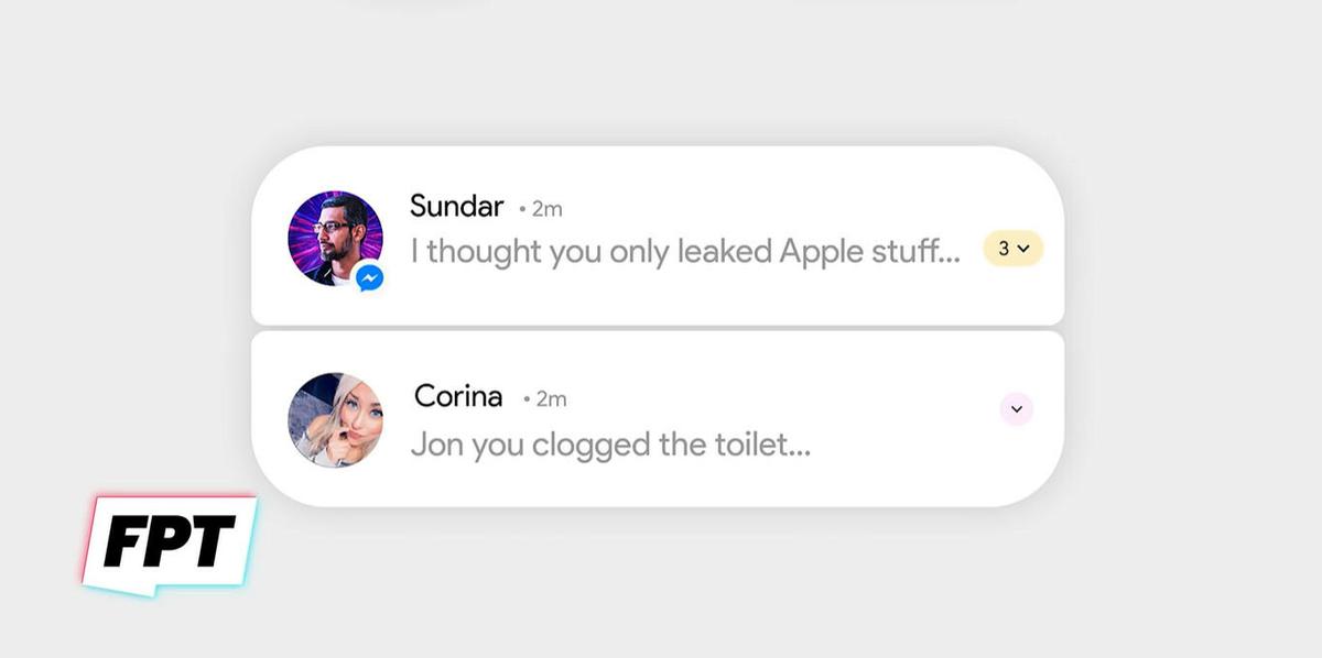Android 12 - Notificaciones de mensajería