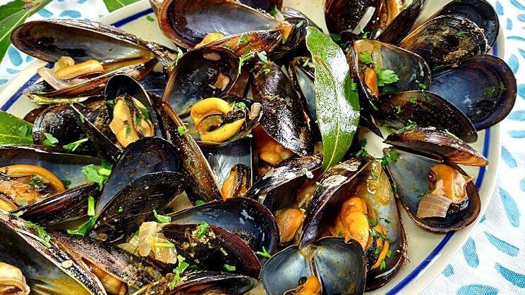 Mejillones a la marinera