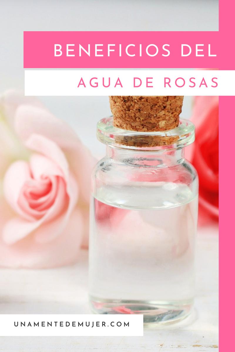 usos del agua de rosas