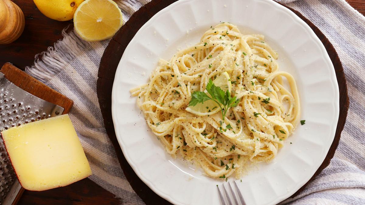 taglioini al limone pasta limon manteca