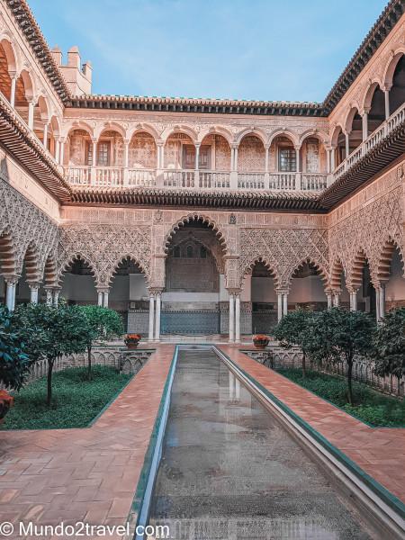 Qué ver en Sevilla, el Patio de las Doncellas