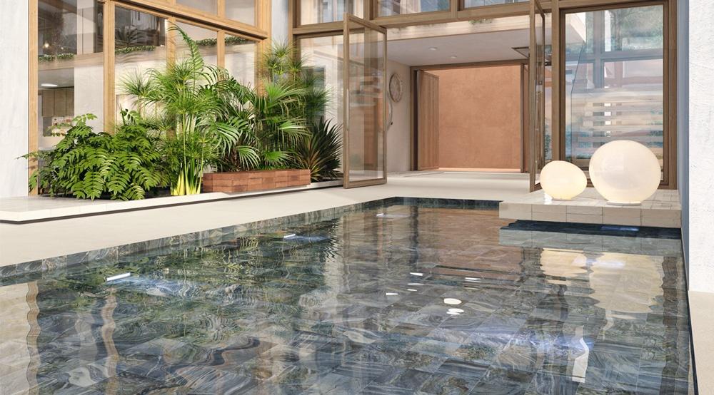 deep blue azulejo piscina ape ceramica azulejos