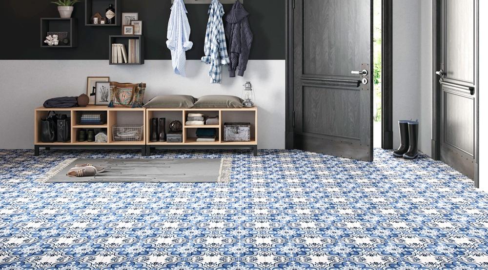 vintage fleur madeleine ape ceramica azulejos