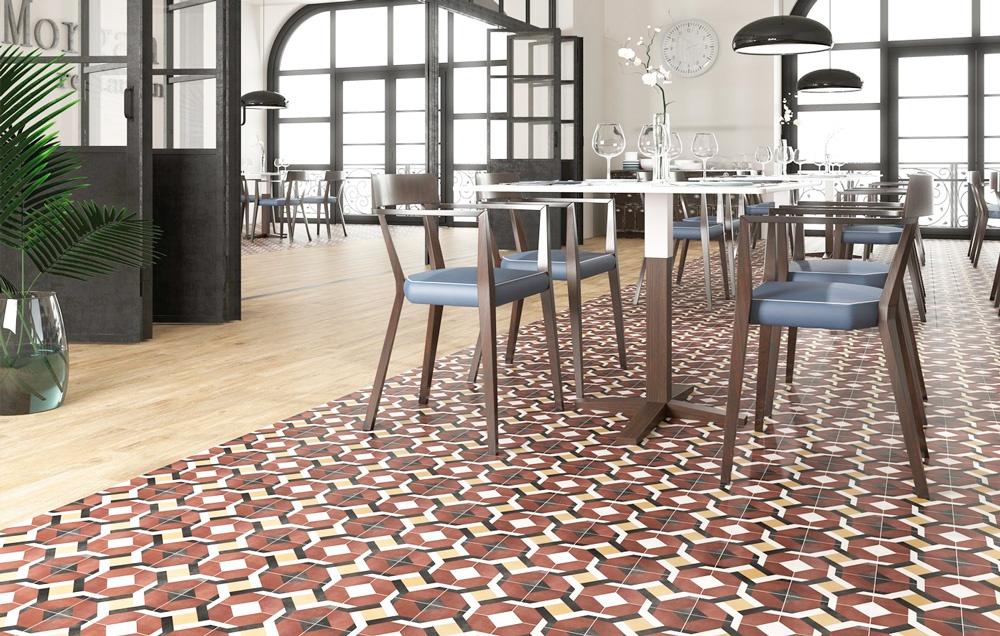 vintage fleur madeleine ape ceramica azulejos