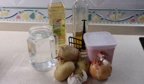 Cómo hacer la receta de patatas para utilizar de guarnición
