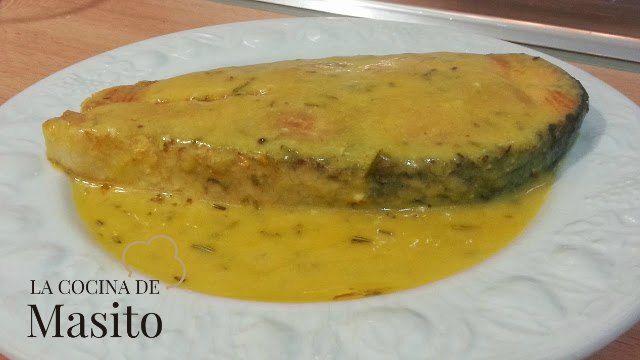 Salmon con salsa de naranja