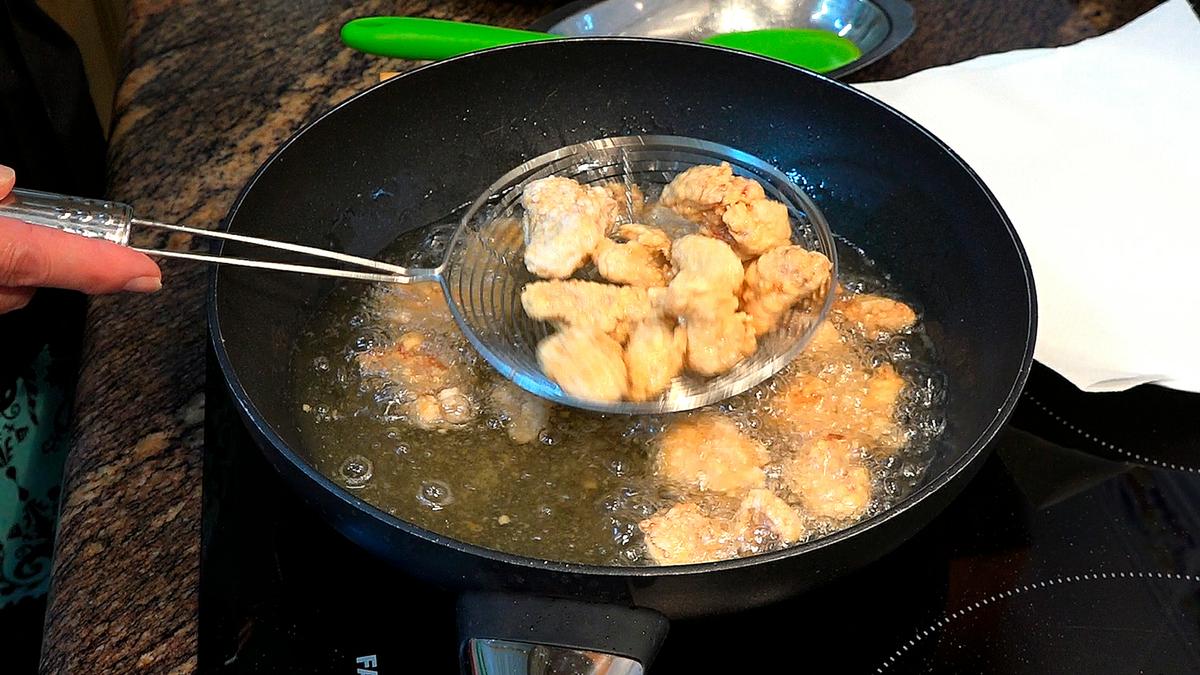 POLLO CON SALSA AGRIDULCE, UNA RECETA DE COMIDA CHINA - Foto 9