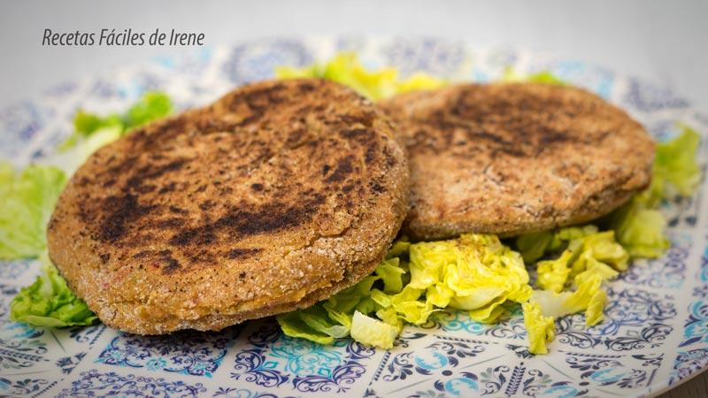 receta saludable de hamburguesa vegana de trigo sarraceno