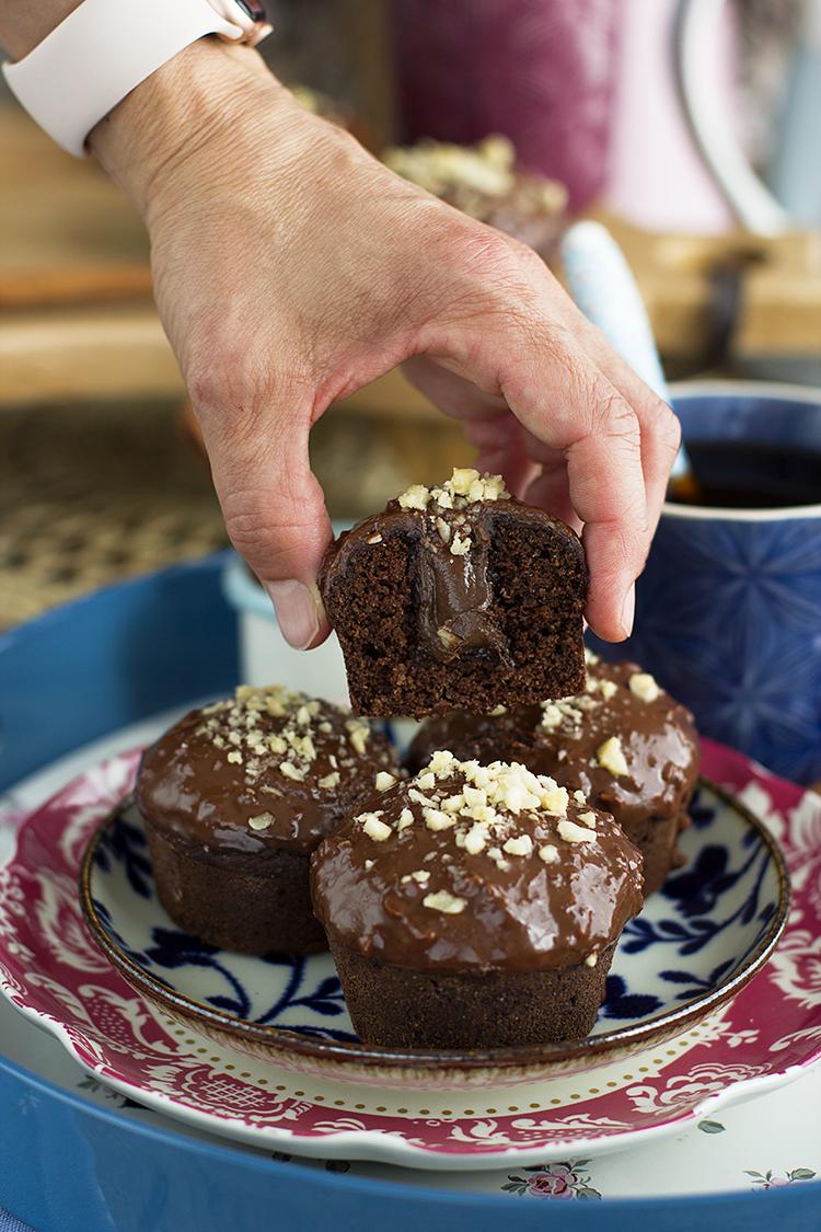 Muffins Ferrero Saludables, una combinación brutal de sabor y saludable
