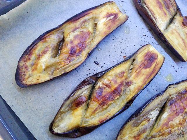 Hamburguesa de berenjena