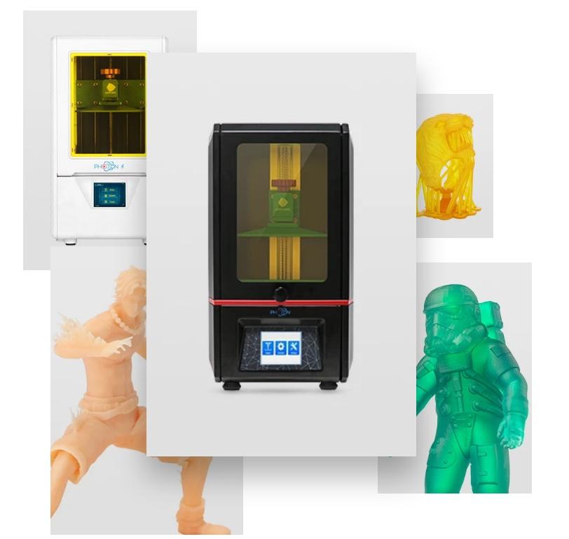 Impresoras a base de resina