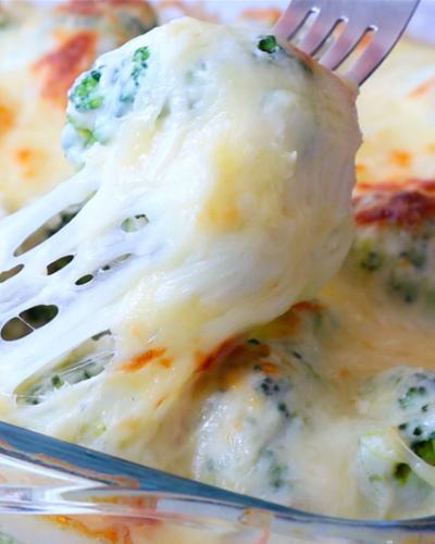 Brócoli gratinado