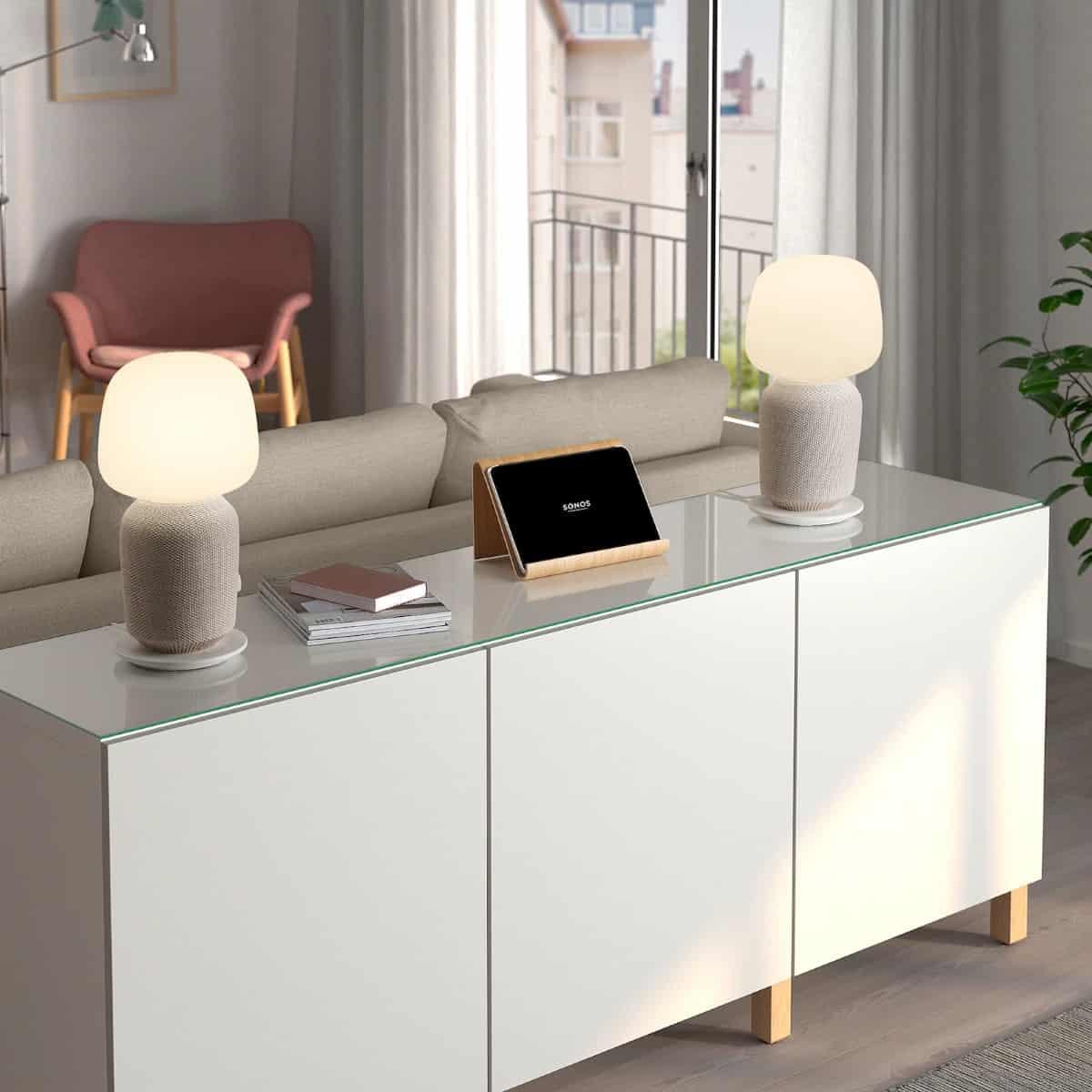 altavoz de mesa smart home ikea