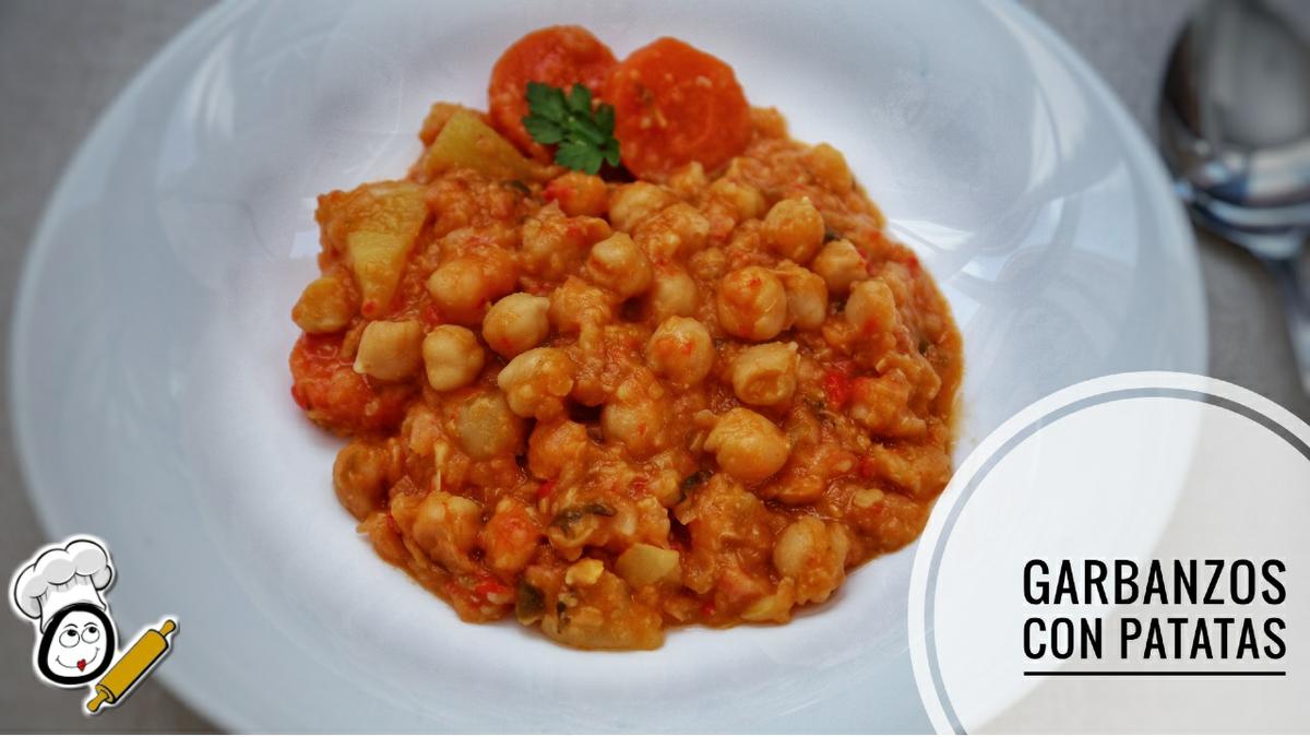 Receta de garbanzos con patatas en Mambo de Cecotec