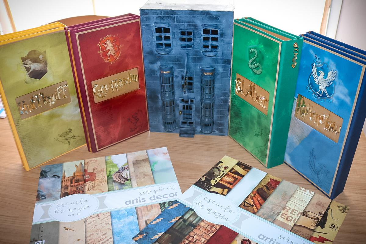 Album Harry Potter con caja Ollivanders