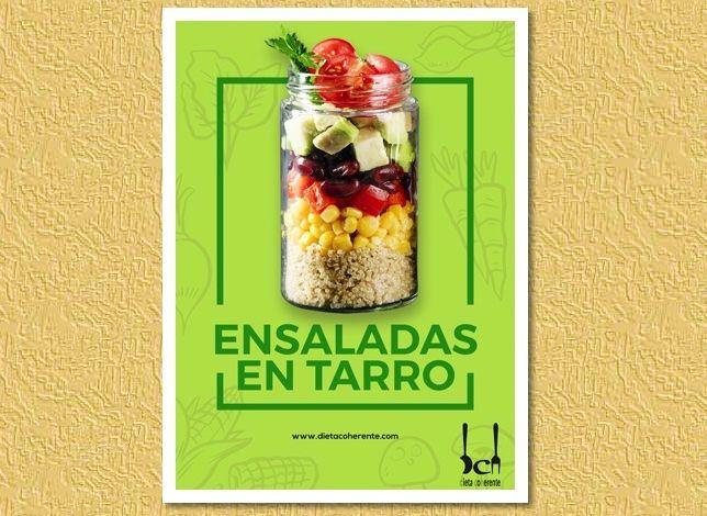 Ebook Ensaladas de Tarro Dieta Coherente
