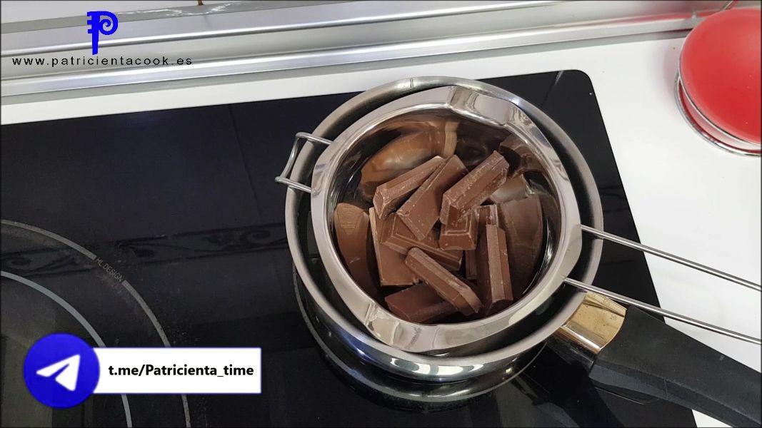 Helado de Choco Bons con heladera eléctrica Silvercrest de Lidl