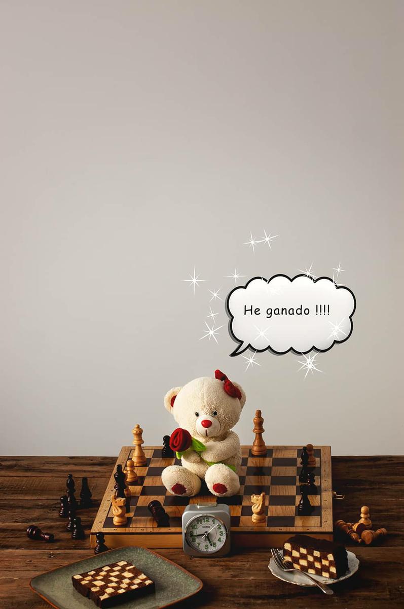 Bizcocho de ajedrez perfecto