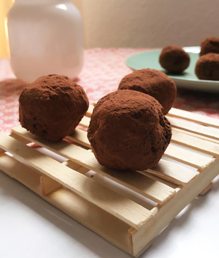 bombones cacao y canela