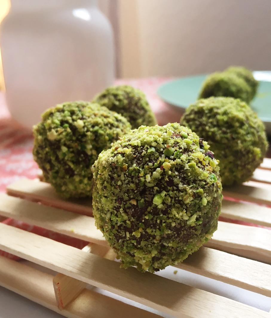 bombones pistacho y lima