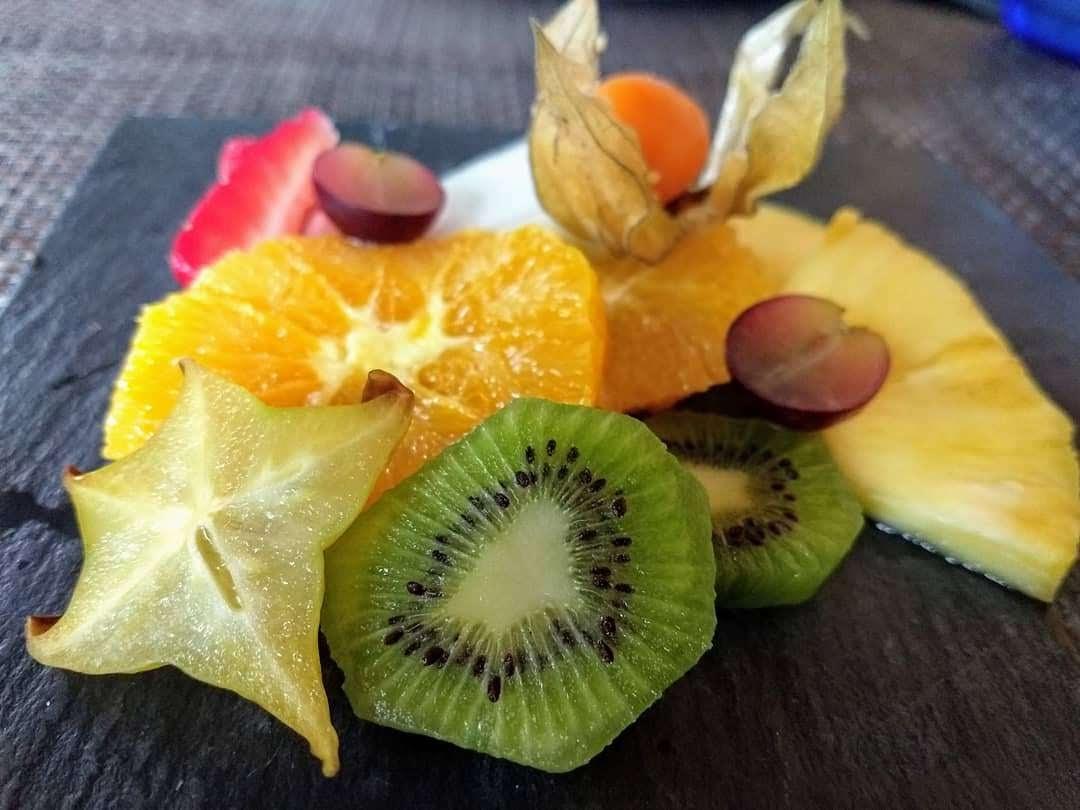 De postre fruta