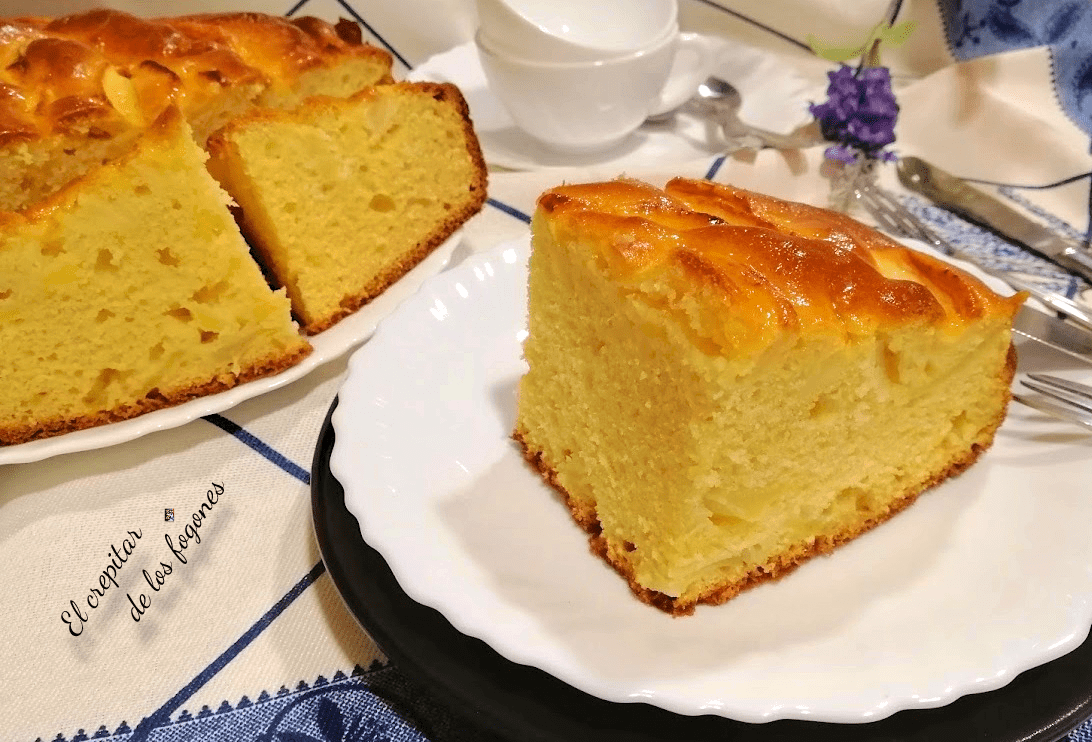 pastel de manzana