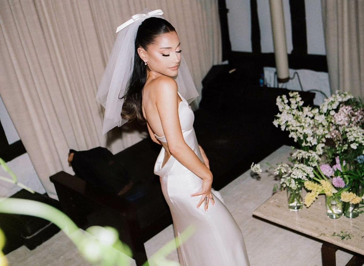 Vestido de boda Ariana Grande