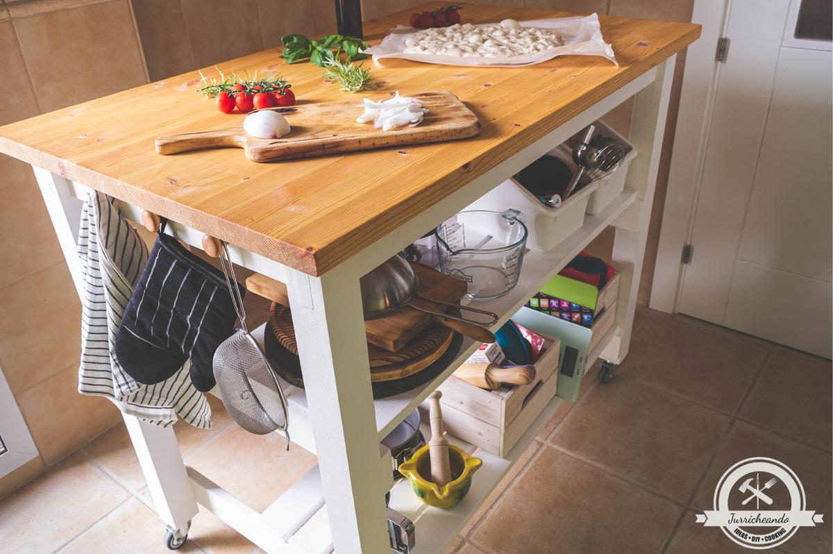 Isla de cocina DIY