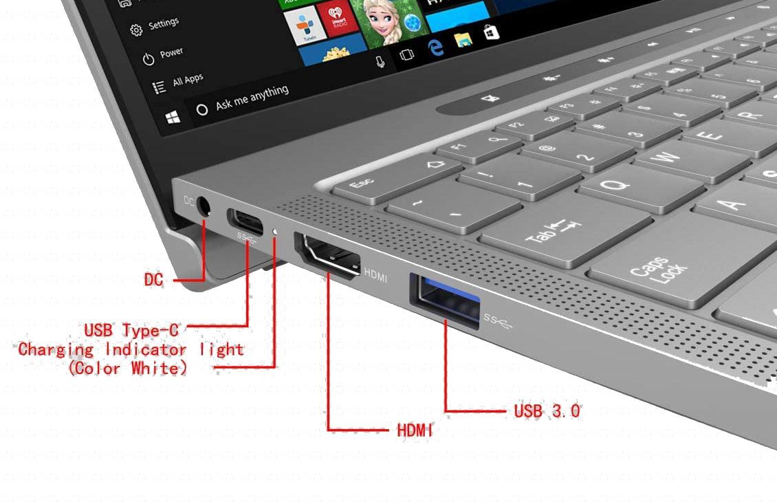 Puertos - lateral izquierdo