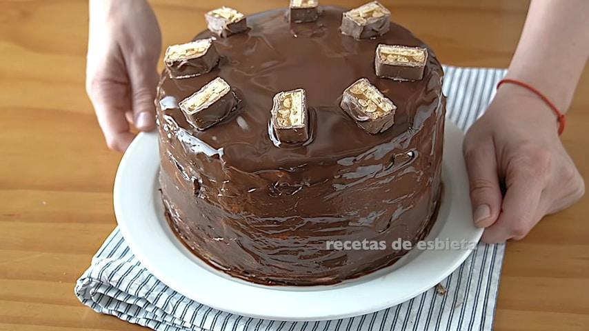 tarta snickers