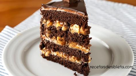 tarta snickers