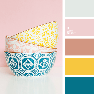 paleta de colores vintage