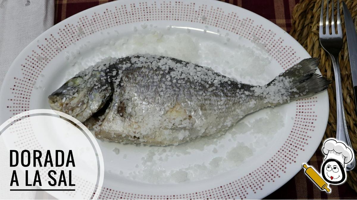 Como hacer la receta de dorada a la sal con Mambo
