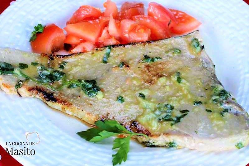 Emperador a la plancha