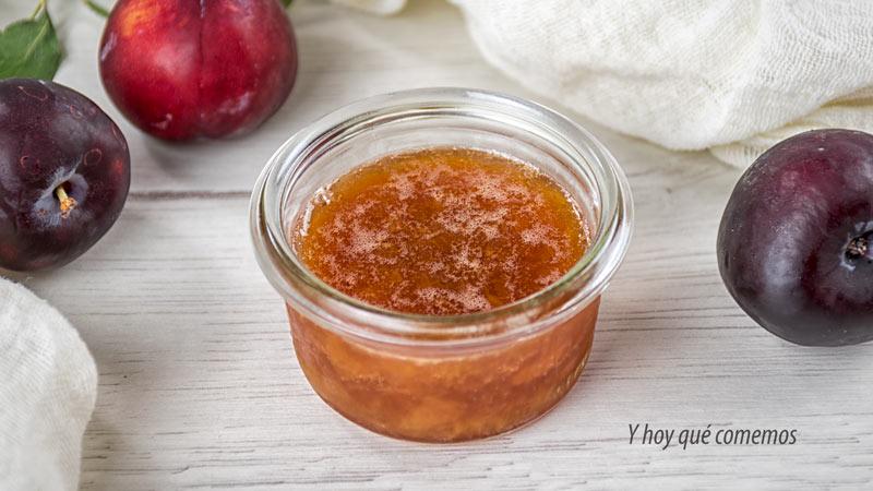 receta de mermelada de ciruelas, pedro ximenez y brandy de jerez