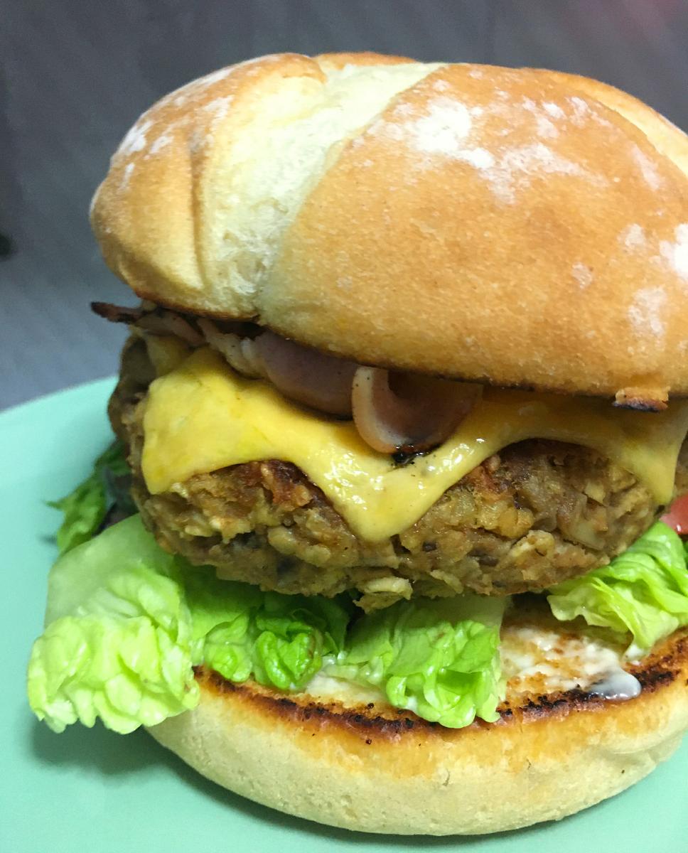 hamburguesas de lentejas