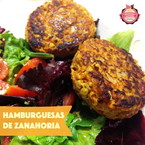 hamburguesas de zanahoria